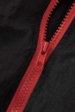 Rose Red Street Твердые шнурки с отложным воротником и длинным рукавом из двух частей