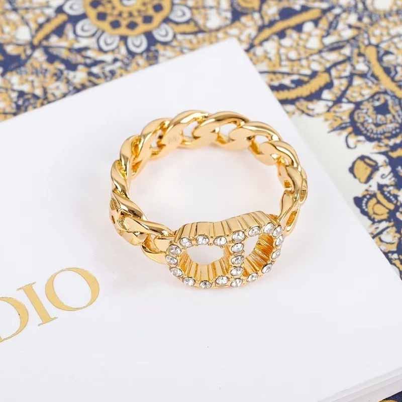 

Gold Daily Geometric Patchwork Rings