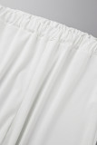 Svarta Casual Solid Cardigan Byxor Turn-back krage Plus Size Two Pieces