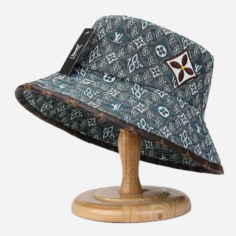 

Green Street Print Patchwork Hat