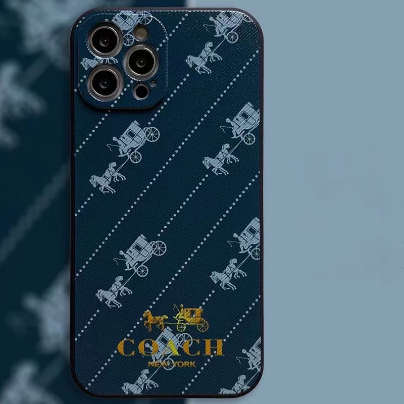 

Blue Fashion Street Print Patchwork Phone Case