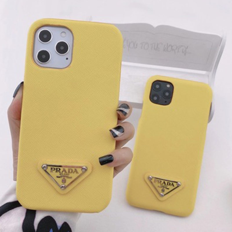 

Yellow Fashion Simplicity Letter Solid Patchwork Phone Case