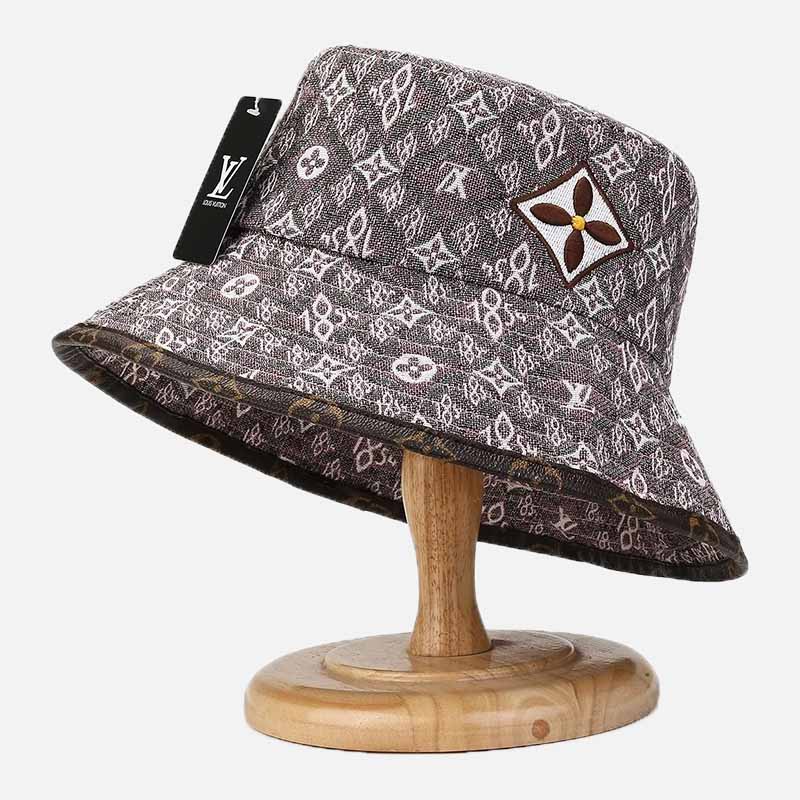 

Pink Street Print Patchwork Hat