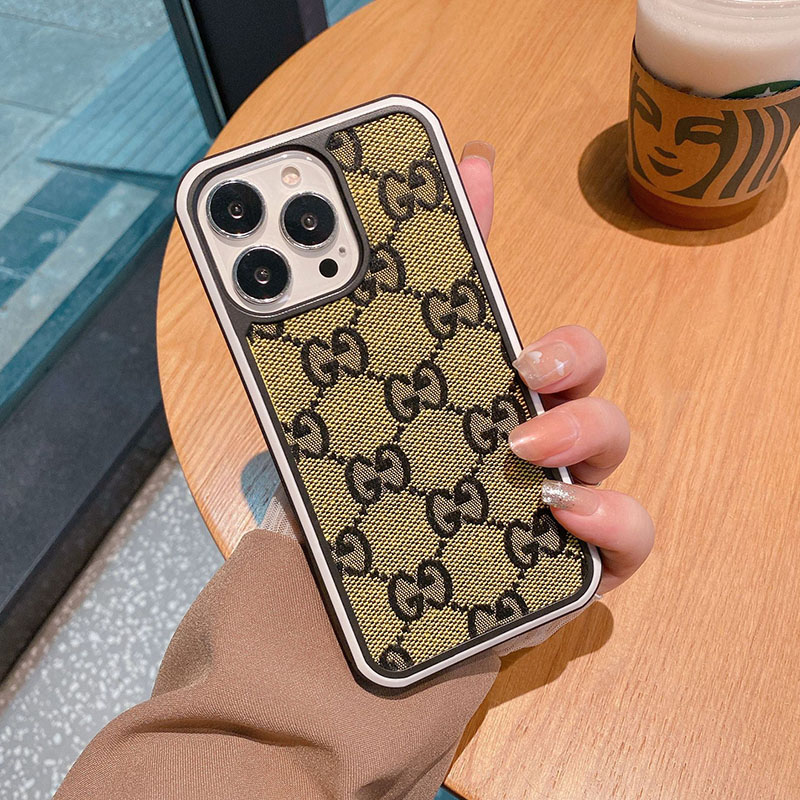 

Yellow Fashion Street Letter Patchwork Phone Case