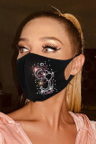 Pink Casual Street Solid Patchwork Hot Drill Mask