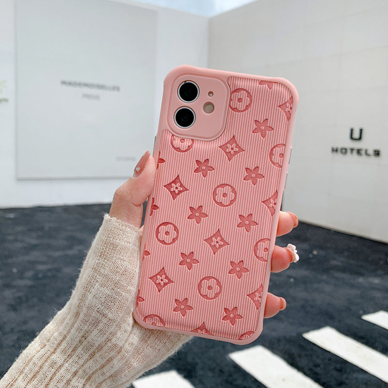 

Pink Fashion Street Print Patchwork Phone Case