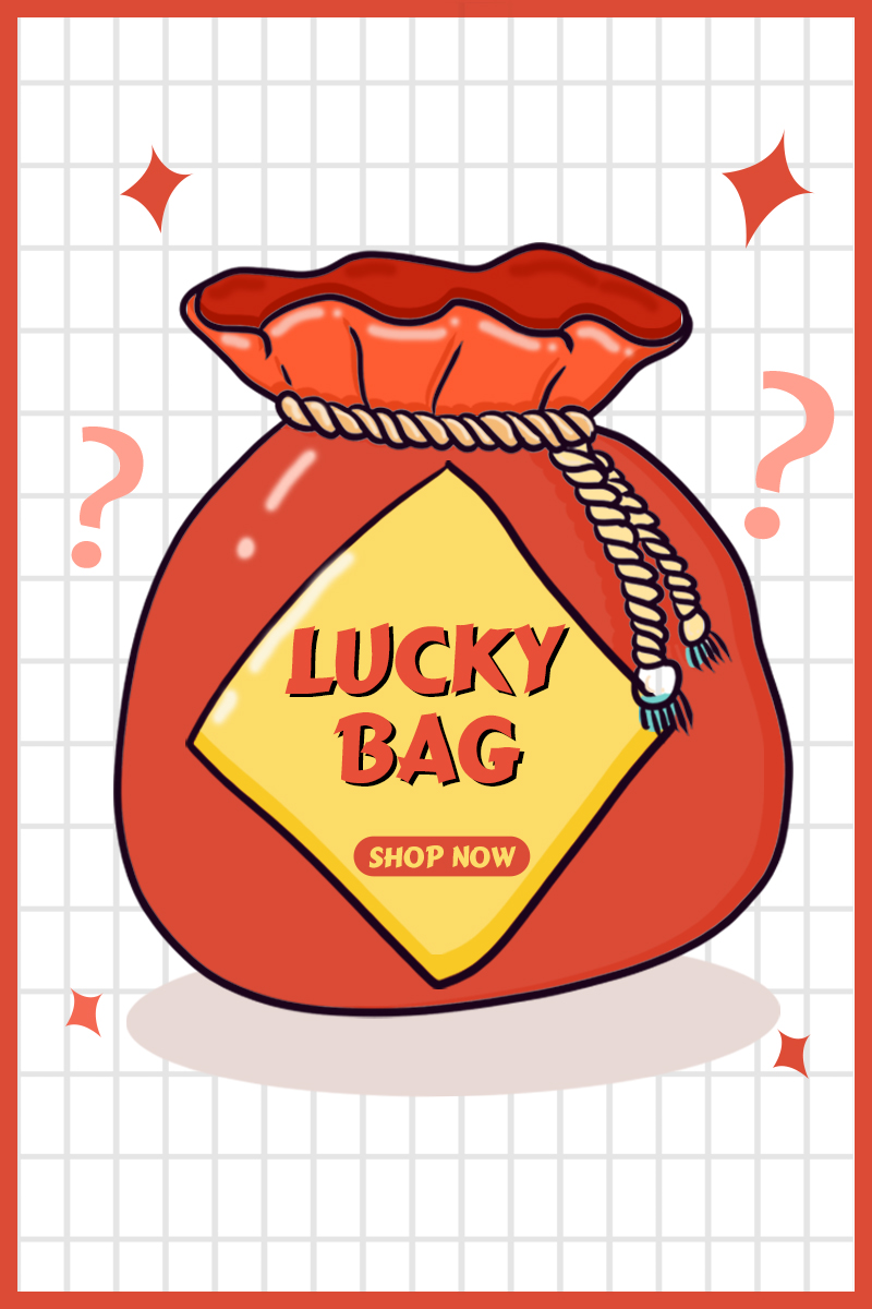 

Multi-color Lucky Bag: Random Style&size Of Clothes Inside