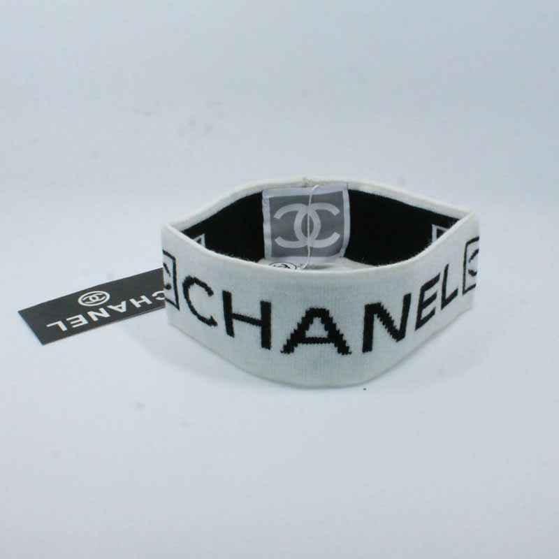 

White Street Letter Patchwork Hair Band