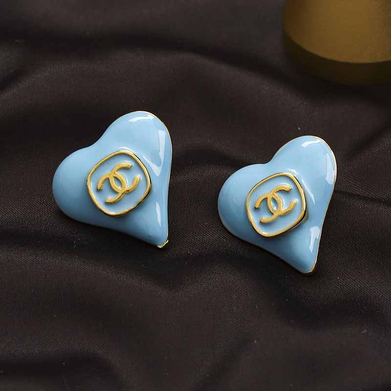 Blue Daily Geometric Earrings