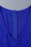 Бордовые сексуальные формальные однотонные лоскутные платья с V-образным вырезом и длинным рукавом плюс размер платья
