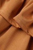 Robes de jupe enveloppées à bretelles spaghetti solides décontractées bordeaux