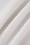 Абрикосово-розовые повседневные однотонные пуговицы в стиле пэчворк Воротник с отложным воротником Длинный рукав Из двух частей