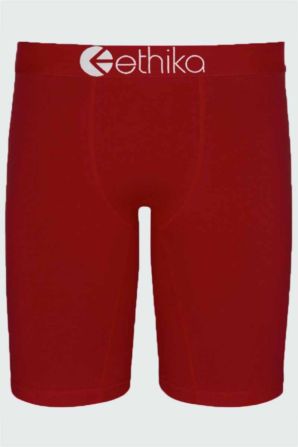 Rote, sexy Patchwork-Buchstaben mit mittlerer Taille, gerade Unterteile