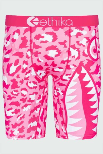 Pink Sexy Print Patchwork Letter Pencil Bottoms