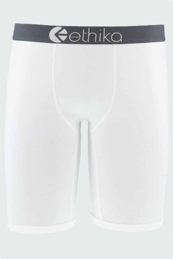 Pantalones rectos de cintura media con letras de retazos con estampado sexy blanco