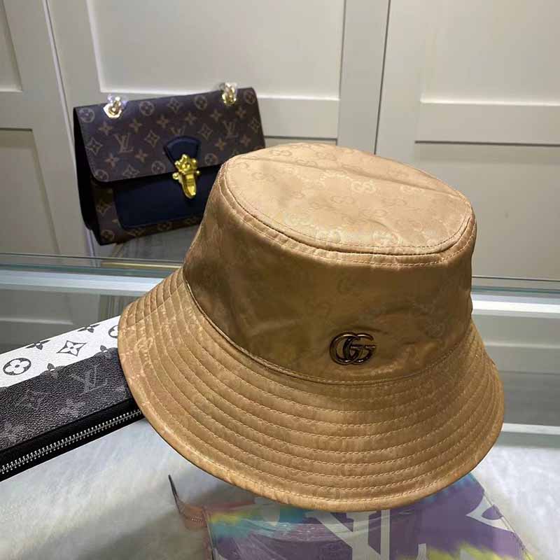 

Khaki Casual Street Letter Patchwork Hat