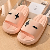 Light Pink Casual Living Printing Round Comfortable Shoes