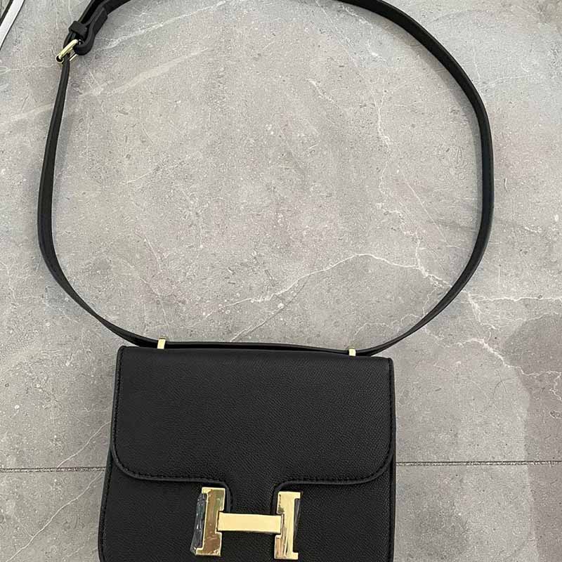 

Black Simplicity Solid Patchwork Bags