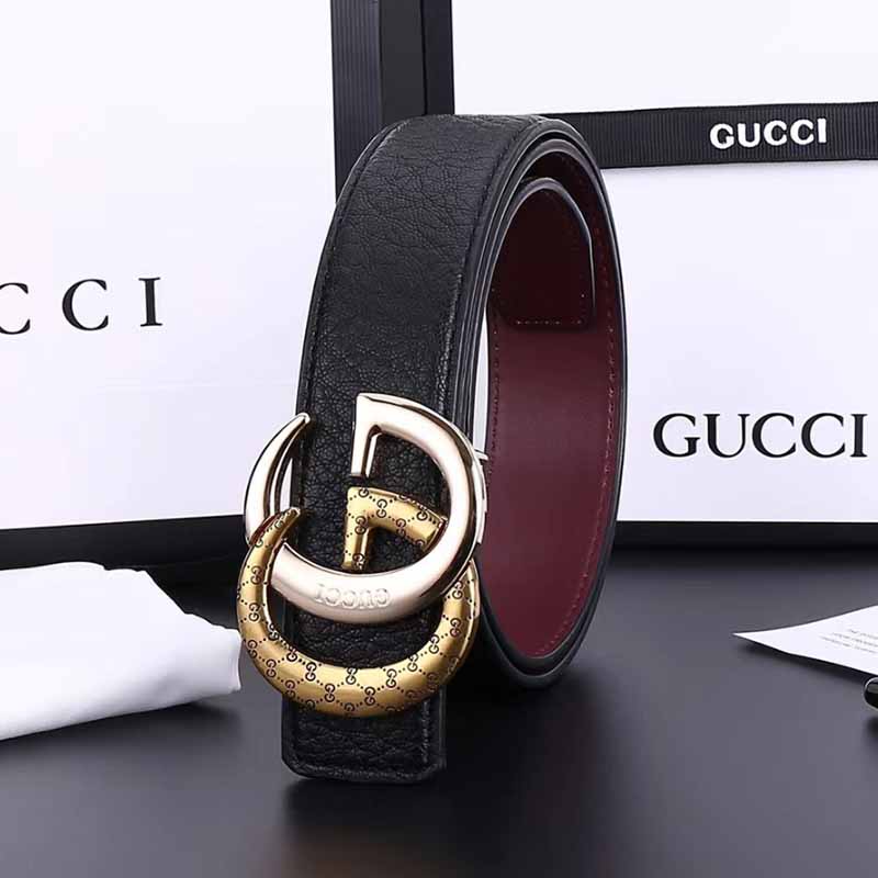 

Gold Casual Simplicity Letter Patchwork Belts