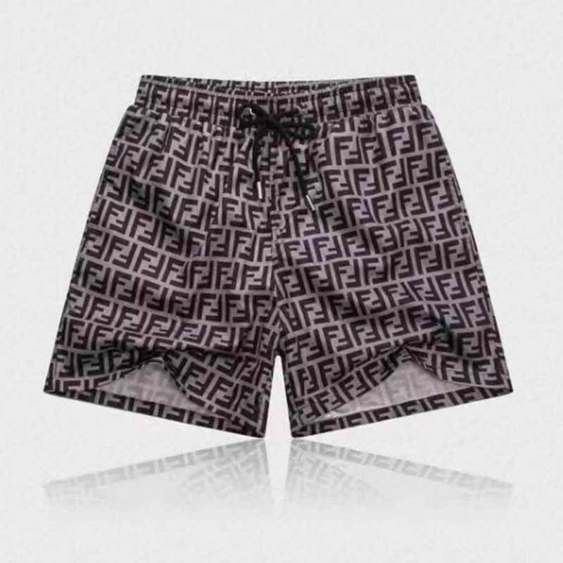 

Grey Casual Vacation Letter Draw String Straight Shorts