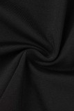 Светло-серый сексуальный повседневный однотонный пэчворк с открытой спиной тонкие бретельки без рукавов из двух частей