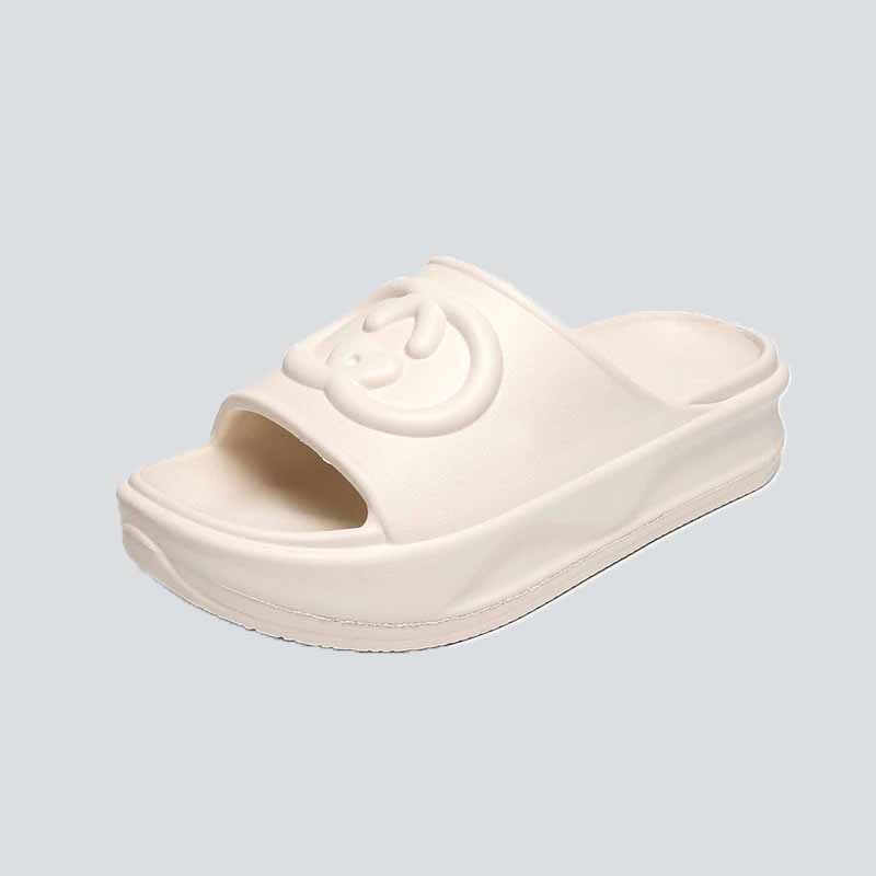 

Milky Casual Simplicity Letter Opend Comfortable Shoes
