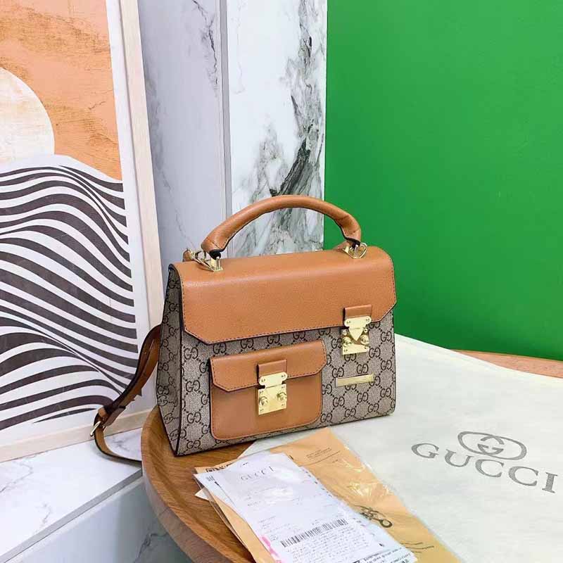 

Brown Street Letter Patchwork Bags