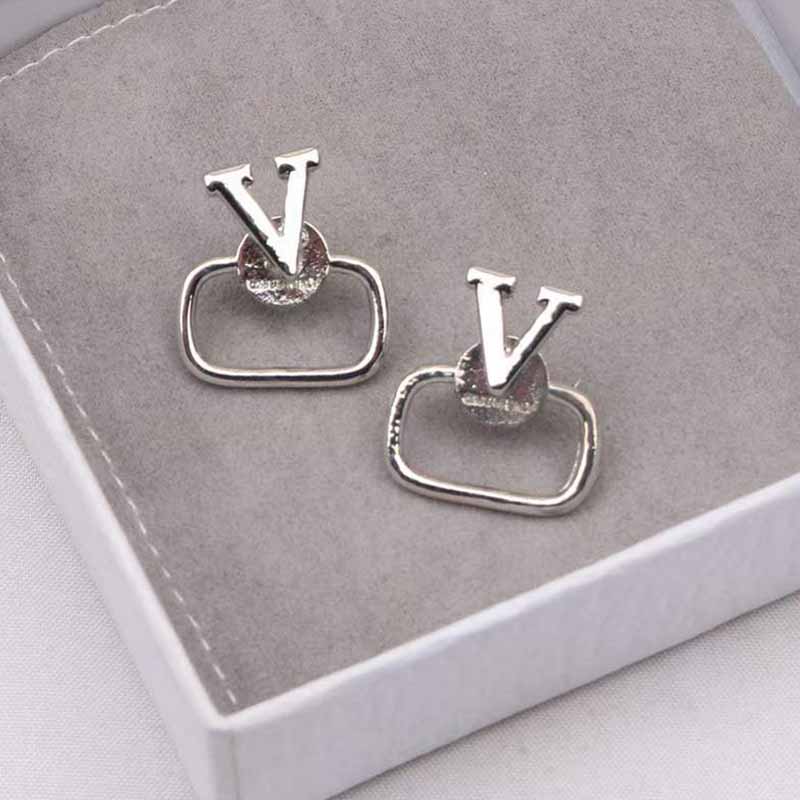 

Silver Street Simplicity Geometric Patchwork Earrings