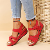 Bruine casual dagelijkse uitgeholde patchwork effen kleur vismond comfortabele schoenen
