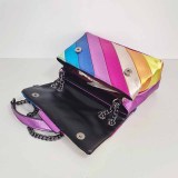 Purple Casual Street Patchwork Chains Bags
