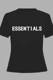 Gula Casual Print O-hals T-shirts