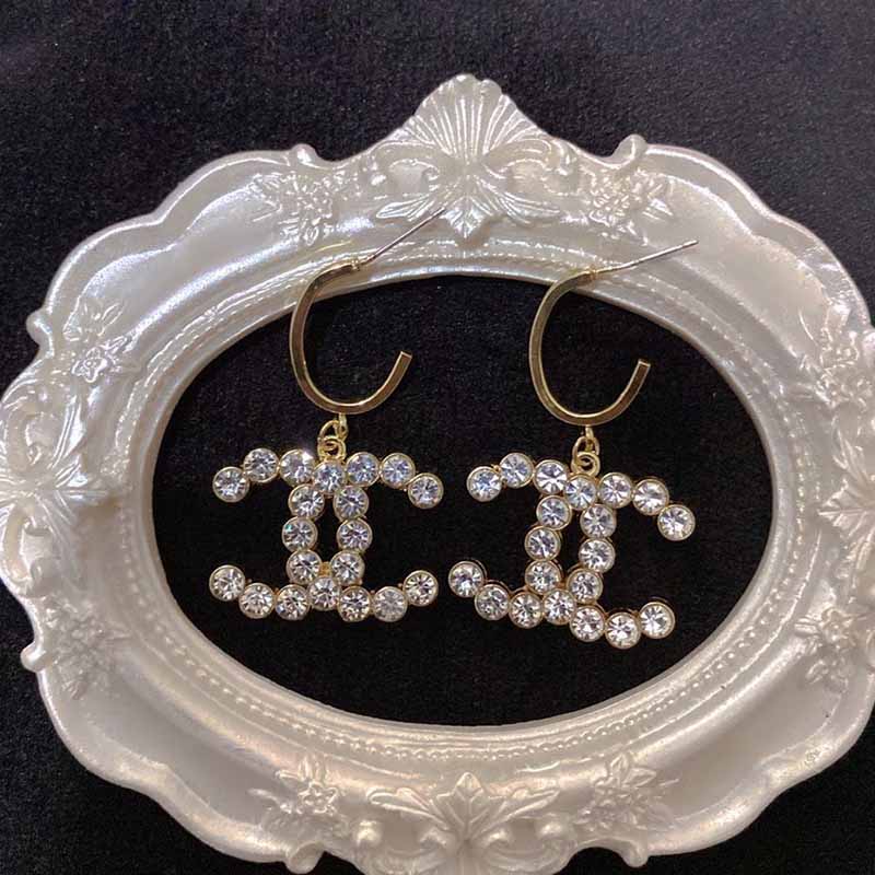 

Gold Street Geometric Rhinestone Earrings