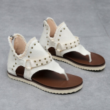 Black Casual Rivets Patchwork Opend Comfortable Out Door Shoes