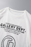 Vita Casual Print O-hals T-shirts