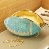 Yellow Casual Daily Patchwork Rhinestone Bags