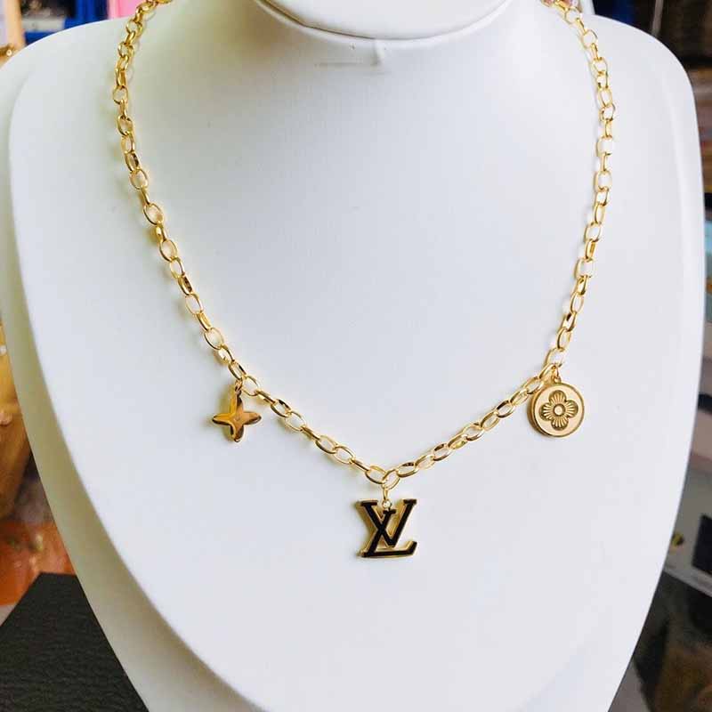 

Gold Street Letter Chains Necklaces