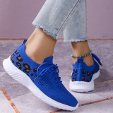 Blanc Casual Sportswear Patchwork Quotidien Frenulum Rond Confortable Out Door Sport Running Chaussures
