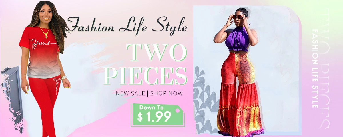 wholesale two piece women's outfits, down to $1.99