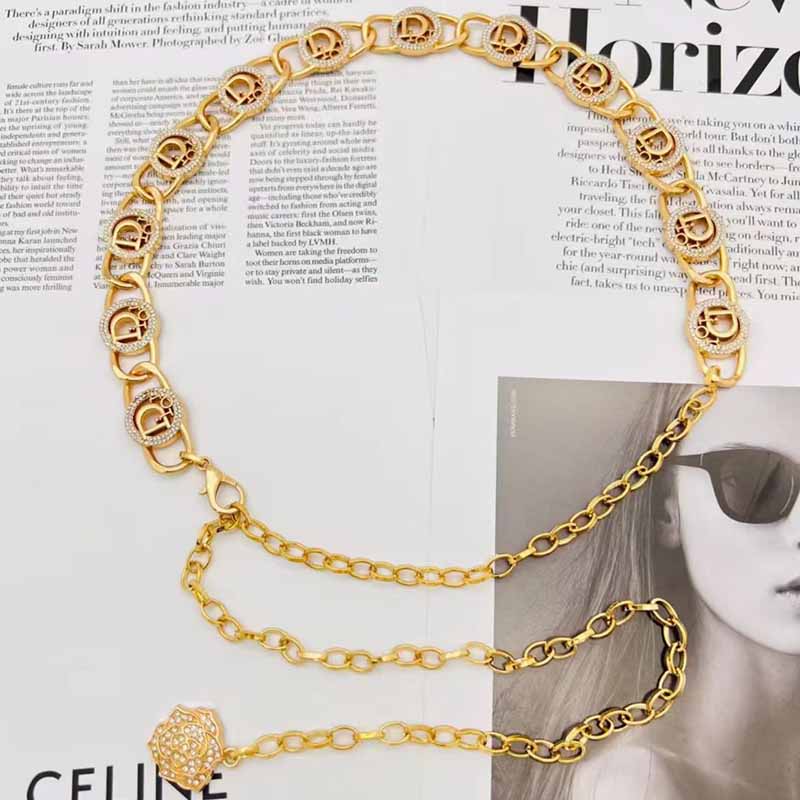 

Gold Street Letter Chains Waist Chain