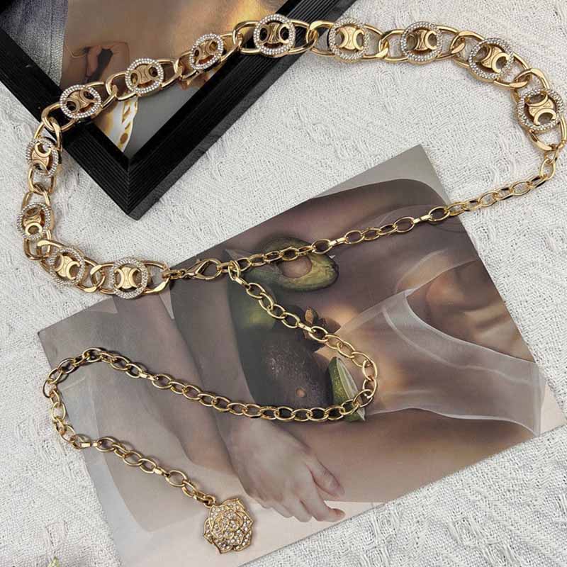 

Gold Street Geometric Chains Waist Chain