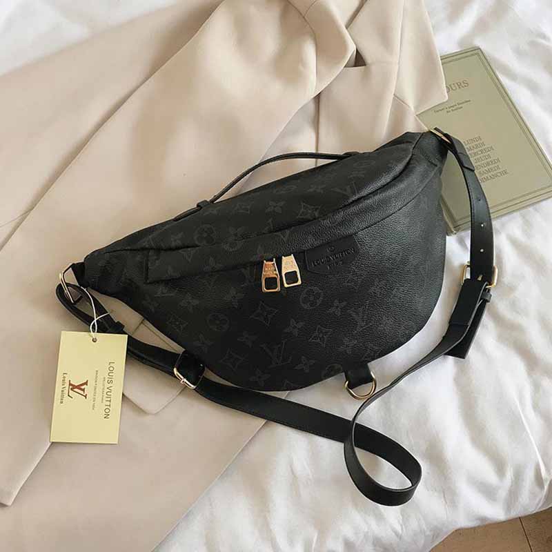 

Black Street Letter Zipper Bags