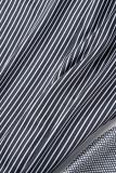 Grey Street Sportswear rayas contraste O cuello sin mangas dos piezas