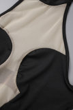 Белые сексуальные уличные однотонные прозрачные узкие боди с открытой спиной и лямкой на шее