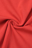 Rose Röd Sexiga Formella Solid Rygglös Halter Aftonklänning Klänningar