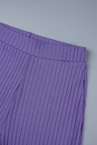 Светло-фиолетовый сексуальный однотонный пэчворк с открытой спиной и открытыми плечами с длинным рукавом из двух частей