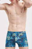 Turkos Casual Print Patchwork Board Shorts