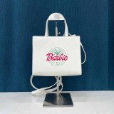 Yellow Street Simplicity Print Letter Bags