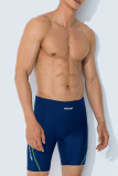 Blue Casual Sportswear Letter Patchwork Board Shorts