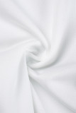 Белые сексуальные облегающие комбинезоны скинни в стиле пэчворк для повседневной вечеринки