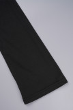 Черный повседневный кардиган в стиле пэчворк с контрастной верхней одеждой